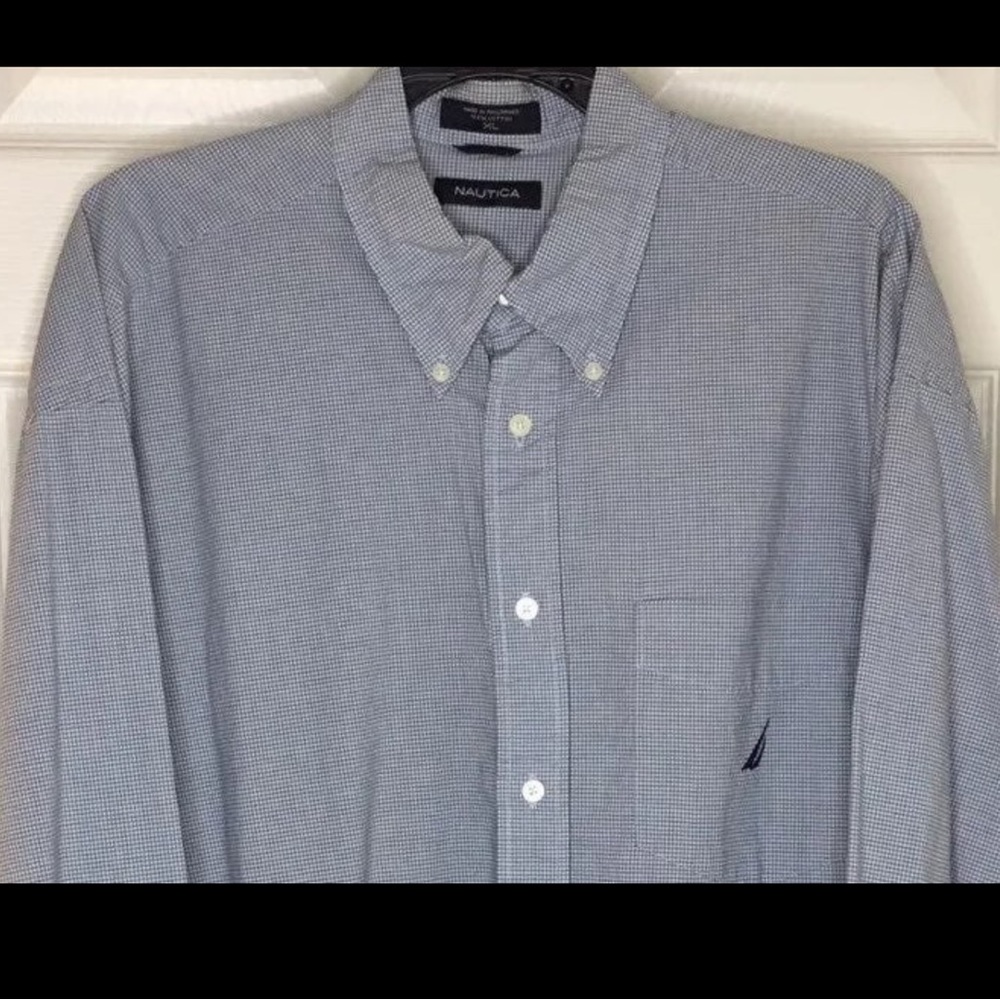 Nautica Men’s Oxford Button Down Shirt XL